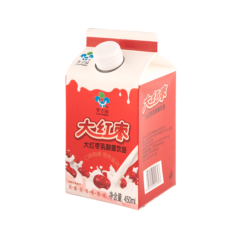 大红枣乳酸菌饮品，单瓶净含量450ml